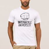 Bareknuckle大学One-twoの穿孔器のTシャツ Tシャツ (正面)