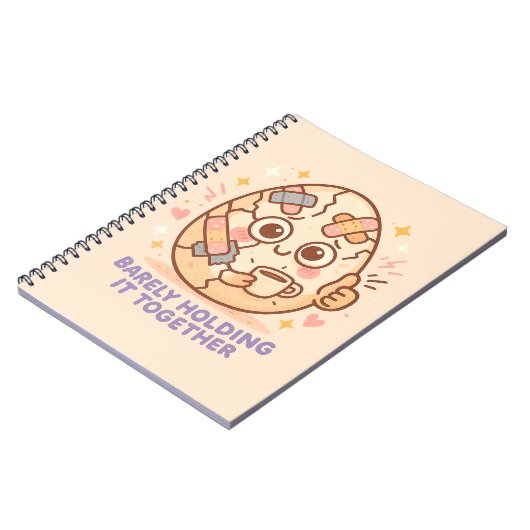 Barely Holding It Together ノートブック (左側)