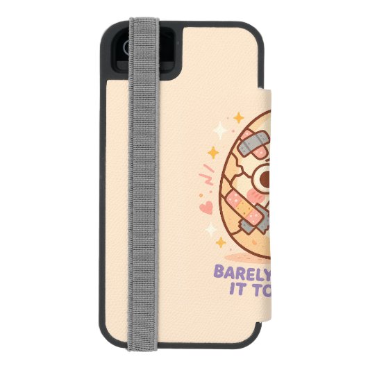 Barely Holding It Together Incipio iPhoneウォレットケース (フォリオ裏面)