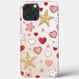 Barely There Hearts & Stars Phone / iPad case iPhone 13 Pro Maxケース