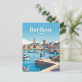 Barfleur France ポストカード (スタンド正面)