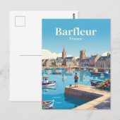 Barfleur France ポストカード (正面/裏面)