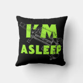 Bargie "私は眠っています" クッション (裏面)