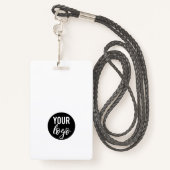 Barhopping Cityバーツアーフォト&ロゴ バッジ (裏面ランヤード)