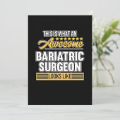 Bariatric Surgeon Surgery Medical Doctor Neurology サンキューカード (スタンド正面)