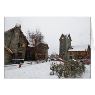 Barilocheの都心、パタゴニアアルゼンチン