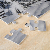 BarilocheのCatedralのスキー場の眺め ジグソーパズル (側面)