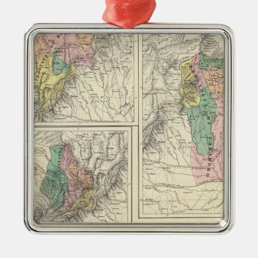 Barinas、ベネズエラ メタルオーナメント (正面)