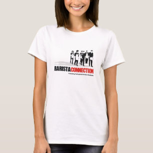 Baristaのつながりの女の子 Tシャツ