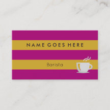 Baristaの名刺に"印を付けます"