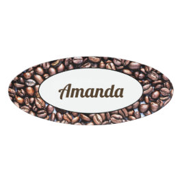 Baristaコーヒー豆のカフェの喫茶店の従業員 名札