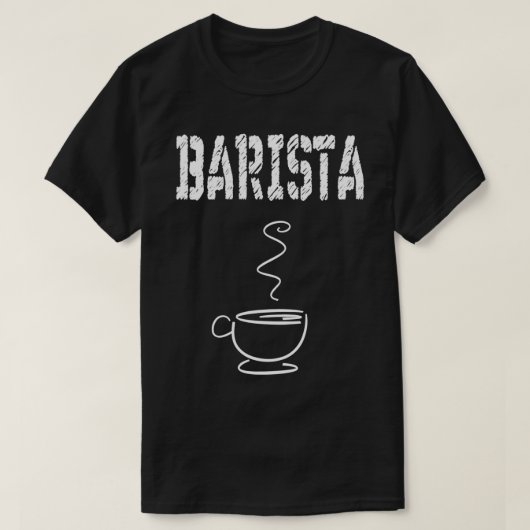 BARISTA職種 Tシャツ (デザイン正面)