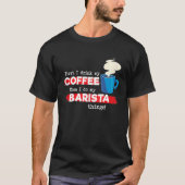 Barista and Coffee  Tank Top Tシャツ (正面)