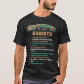 Barista Coffeemaker Job Tシャツ (正面)