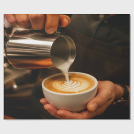 Barista Design Wrapping Paper ラッピングペーパー