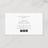 Barista Tarot  名刺 (裏面)