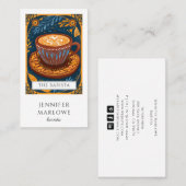 Barista Tarot  名刺 (正面/裏面)