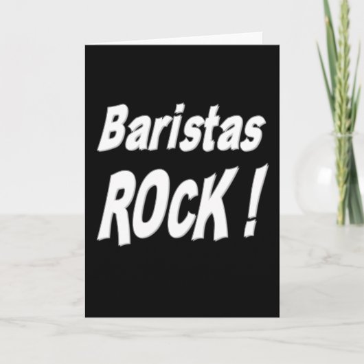 Baristasの石! 挨拶状 カード (正面)