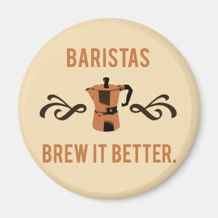Baristasの醸造物よりよくそれ マグネット