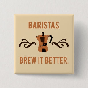 Baristasの醸造物よりよくそれ 缶バッジ