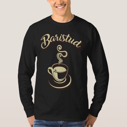 Baristud Barista Cafe Tシャツ (正面)