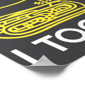 Baritone Definition Funny Orchestra Singer  ポスター (角)