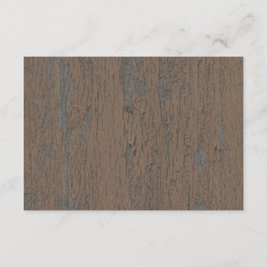 Bark披露宴カ素朴ード/エンクロージャカード エンクロージャーカード (裏面)