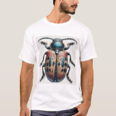 Bark beetle 091024IREF221 - Watercolor Tシャツ (正面)