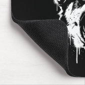 Bark For Me Gothic Fierce Dog マウスパッド (コーナー)