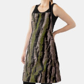 Bark tree oak moss trunk wood エプロン (インサイチュ)