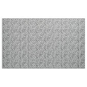 Barkclothスタイルパターン – 白黒 ファブリック (ヤード)