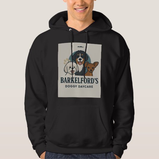 Barkelfordのドギーデイケアパーカー パーカ (正面)