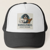 Barkelford's Doggy Daycare Trucker Hat  キャップ (正面)