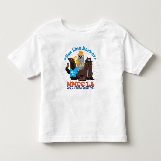 Barkerのスタッフの幼児のTシャツ! トドラーTシャツ (正面)