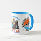 Barkerのスタッフ及びMMCCロゴのマグ マグカップ (正面右)