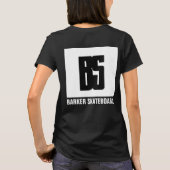 BARKERはTシャツ(ジョニーの素晴らしい) BTLのスケートボードをします Tシャツ (裏面)