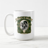 Barkis is Willin' グリーンゴールド 文学 コーヒーマグ コーヒーマグカップ (左)