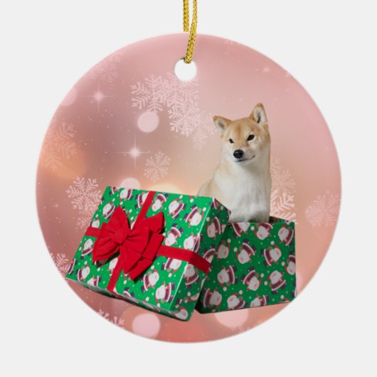 Barkleyのオーナメントのギフト セラミックオーナメント (正面)