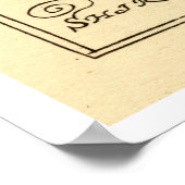 "Barkshire"のBerkshire郡地図、イギリス ポスター (角)