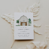 Barn日付を保存素朴し、Farmhouse日付を保存 招待状