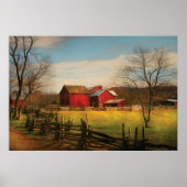 Barn – パスの上に ポスター (正面)