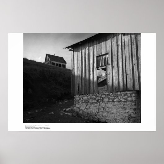 Barn and Stonework, March 1962 ポスター (正面)