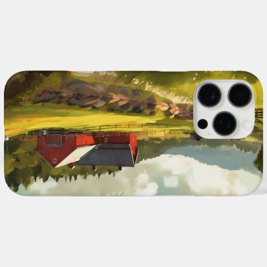 Barn Case-Mate iPhoneケース (裏面 (横))