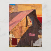 Barn Collage ポストカード (正面)