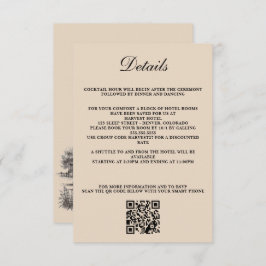 Barn Couple QRコードと詳細 エンクロージャーカード