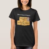 Barn Hunt Barn Hunt prayer stinky rats Tシャツ (正面)