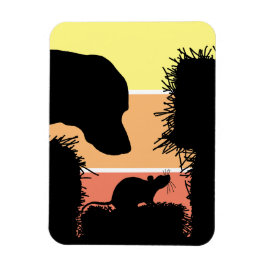 Barn Hunt Greeting Card for Scent Work Sport Dogs マグネット