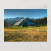 Barn in Sequim Washington ポストカード (正面)