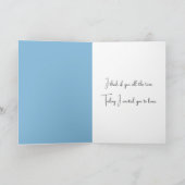 Barn In Wildflowers 考え's You カード (内部)