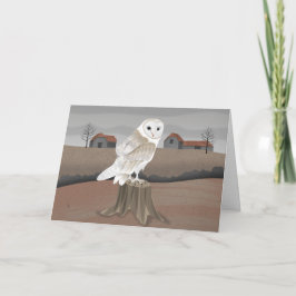 Barn Owl カード